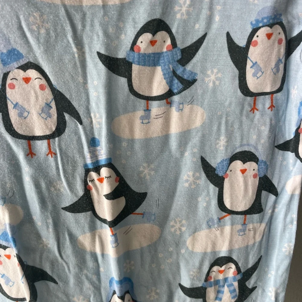 Little Sleepies Penguins Bamboo Two Piece Pajama Set